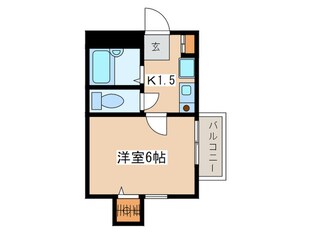 クレッシェンド古淵１の物件間取画像